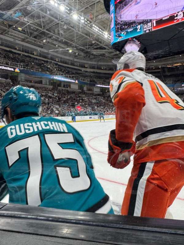 SAP Center, section: 120, row: 1, seat: 5