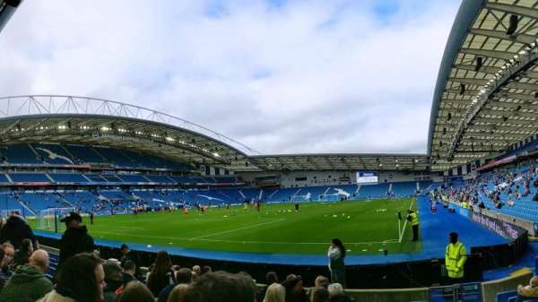 American Express Stadium, section: S1B, row: I, seat: 31