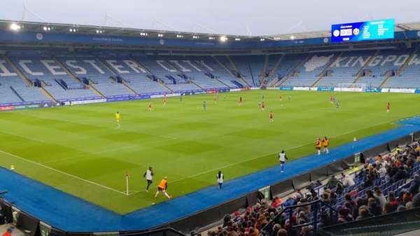 King Power Stadium, section: A1, row: X, seat: 16