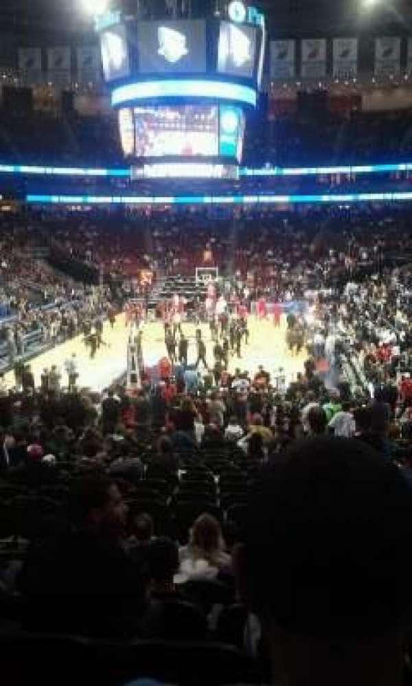 Prudential Center, section: 3, row: 18, seat: 8