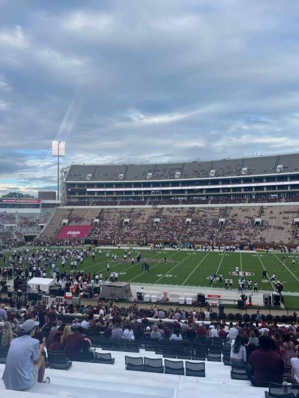 Davis Wade Stadium, section: 03, row: 39, seat: 39
