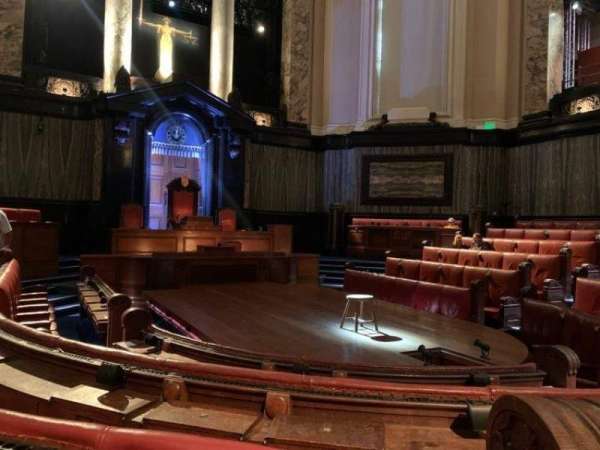 London County Hall, section: Courtroom Stalls, row: D, seat: 90