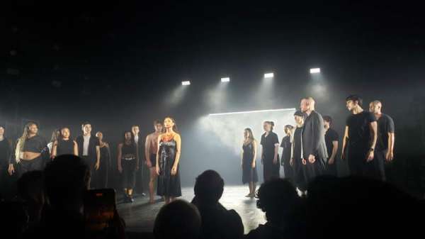 St. James Theatre, section: Orchestra C, row: D, seat: 103