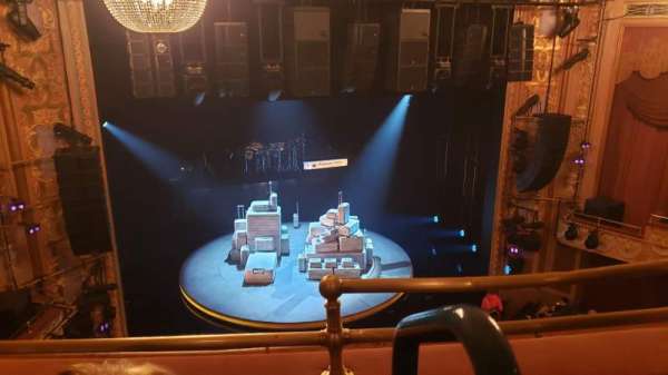 Longacre Theatre, section: Balcony L, row: B, seat: 2
