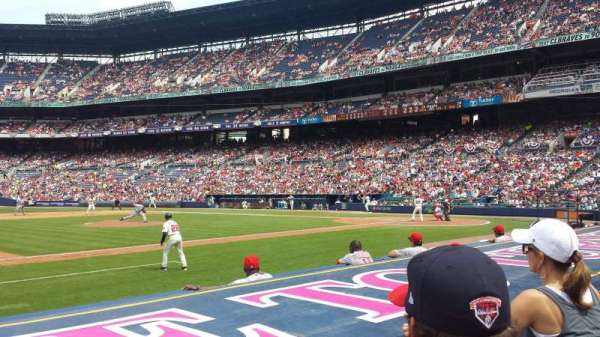 Turner Field, section: 116R, row: 7 (2nd row), seat: 5