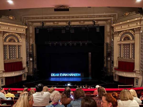 Edinburgh Playhouse, section: Circle, row: H, seat: 23
