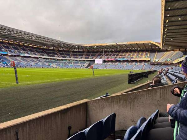 Murrayfield Stadium, section: S1, row: C, seat: 7