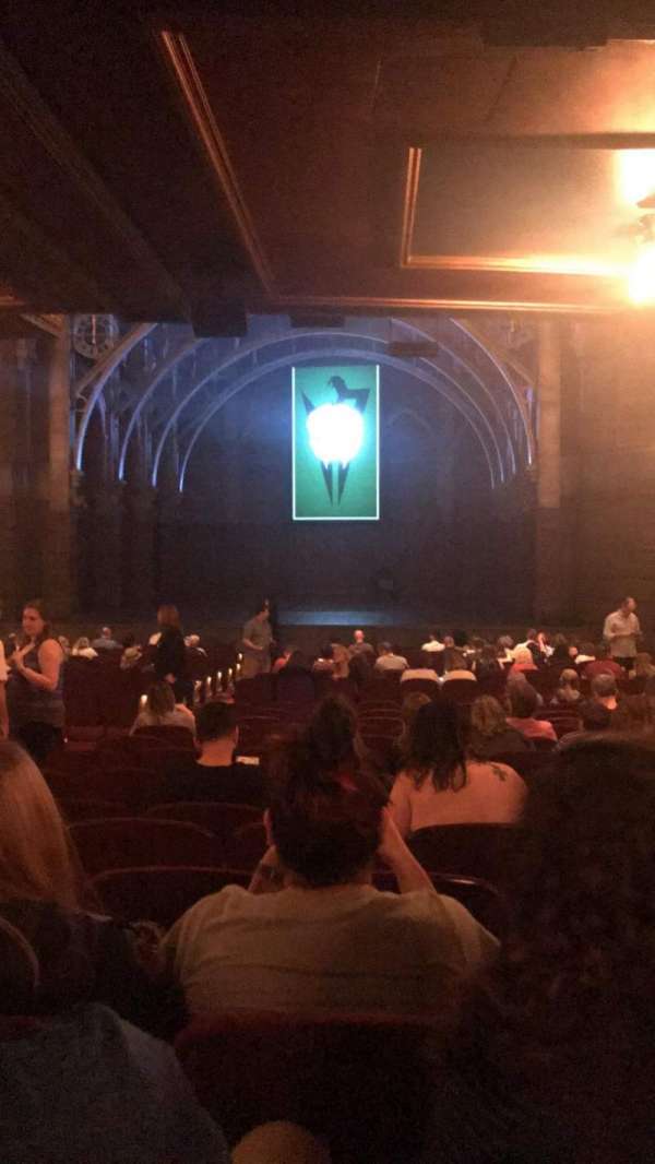 Lyric Theatre, section: Orchestra R, row: W, seat: 8-10