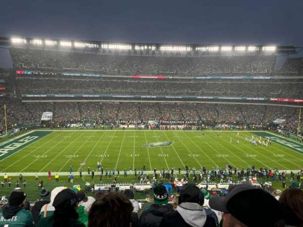 Lincoln Financial Field, section: C40, row: 11, seat: 13
