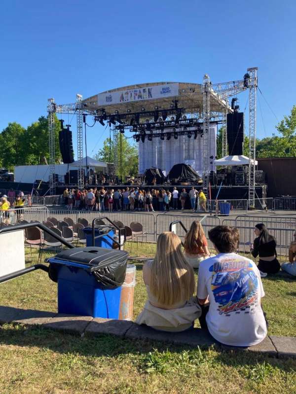 ArtPark Amphitheater, section: GA, row: Bowl, seat: 3rd row right