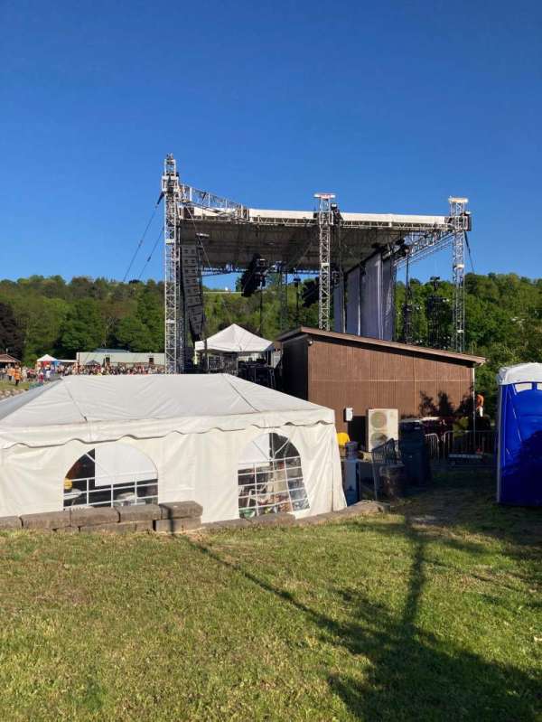 ArtPark Amphitheater, section: GA, row: Bowl, seat: Far right stage