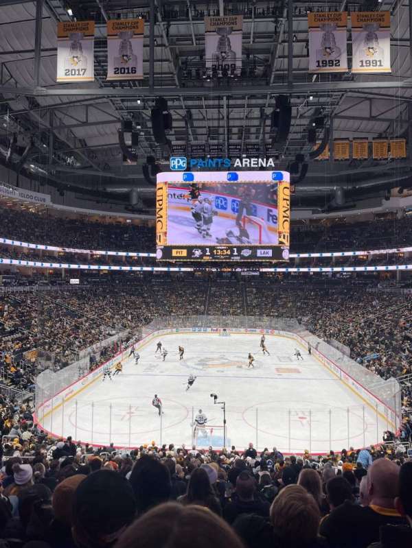 PPG Paints Arena, section: 118, row: Cc, seat: 5