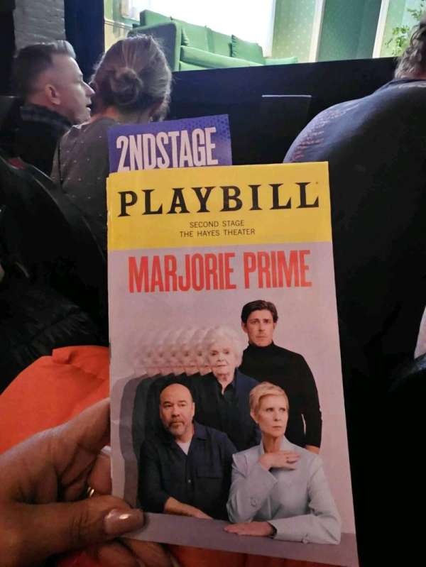 Hayes Theater, section: Orchestra C, row: B, seat: 108