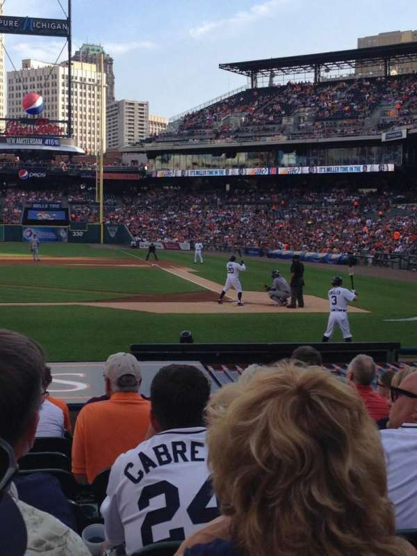 Comerica Park, section: 131, row: 10, seat: 10