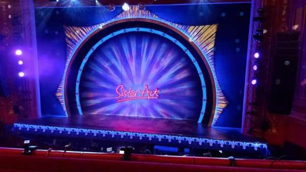 Dominion Theatre, section: Circle, row: A, seat: 18