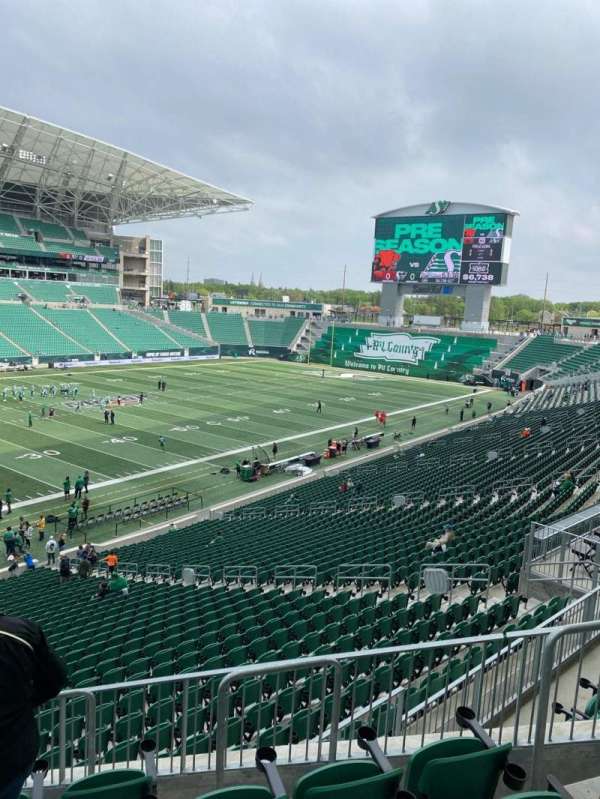 Mosaic Stadium, section: 120, row: 27, seat: 15