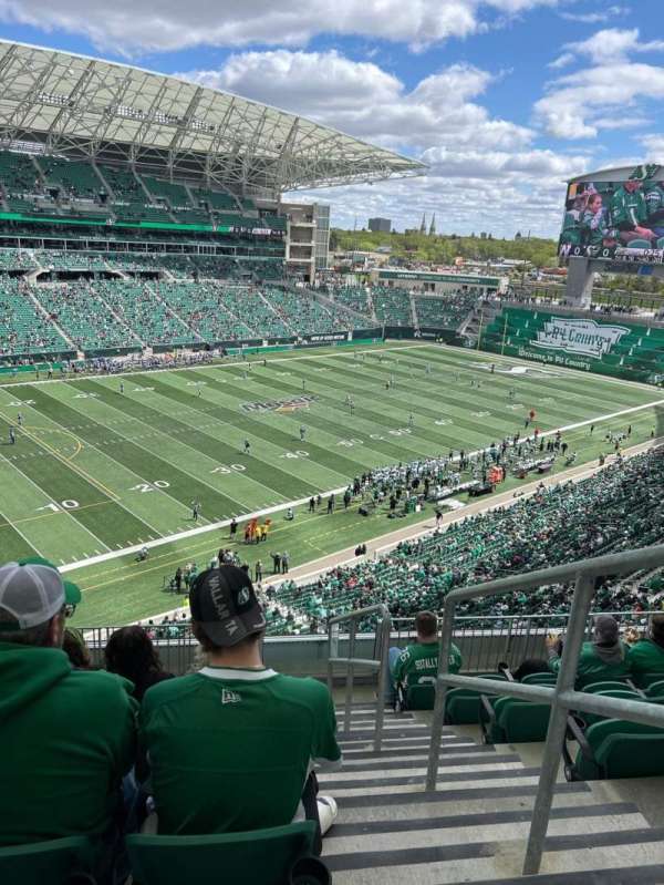 Mosaic Stadium, section: 521, row: 7, seat: 1
