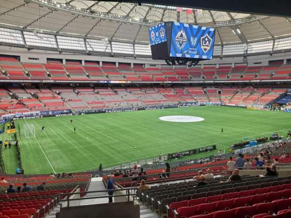 BC Place, section: 218, row: SS, seat: 110