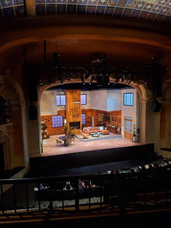 Pasadena Playhouse, section: Mezzanine, row: BB, seat: 22
