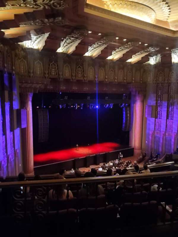 The Wiltern, section: MEZZANINE L, row: A, seat: 1