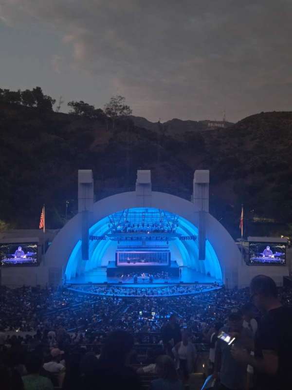 Hollywood Bowl, section: N1, row: 22, seat: 44
