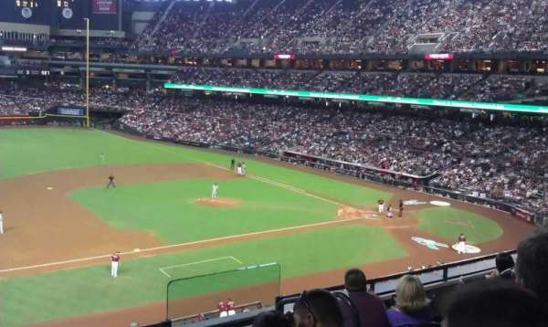 Chase Field, section: 214, row: 5, seat: 4