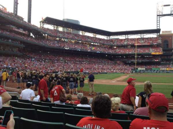 Busch Stadium, section: 2, row: G, seat: 9