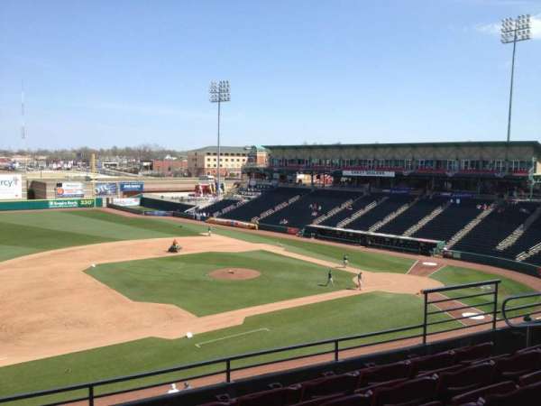 Hammons Field, section: EE, row: 5, seat: 5