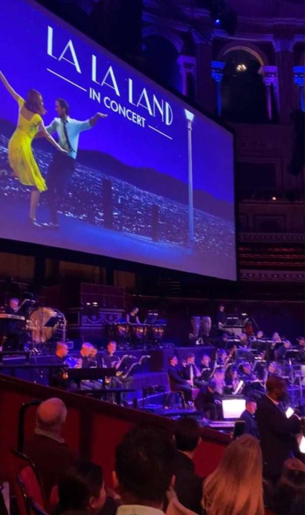 Royal Albert Hall, section: Stalls G, row: 7, seat: 6
