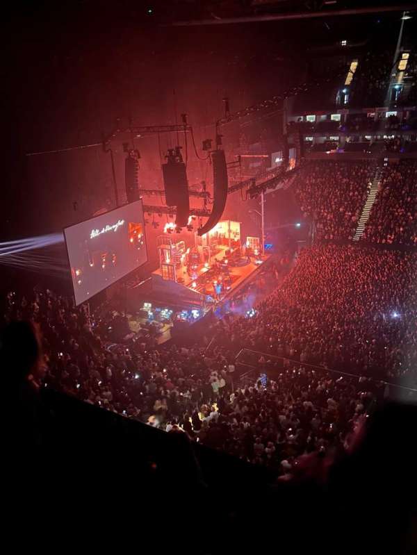 The O2, London, section: 403, row: C, seat: 504