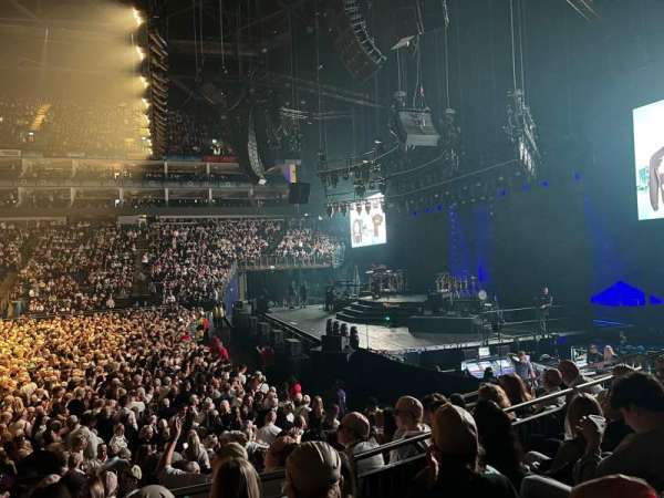 The O2, London, section: 112, row: L, seat: 385