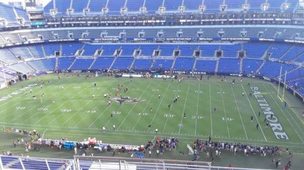 M&T Bank Stadium, section: 551, row: 8, seat: 15