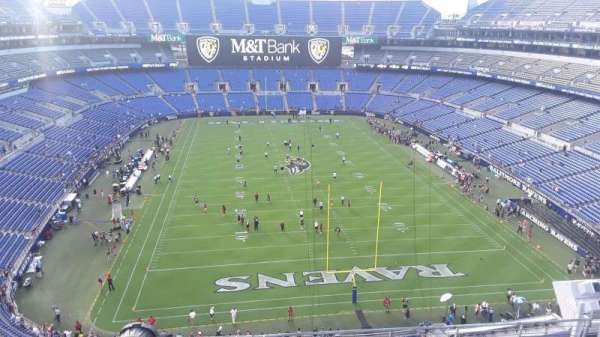 M&T Bank Stadium, section: 514, row: 8, seat: 7