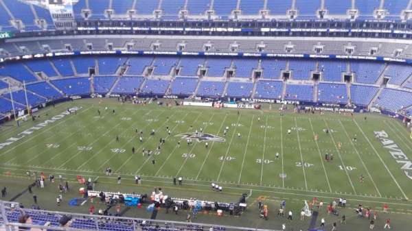 M&T Bank Stadium, section: 525, row: 8, seat: 8