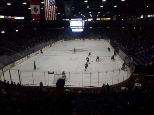 Santander Arena, section: 122, row: V, seat: 20