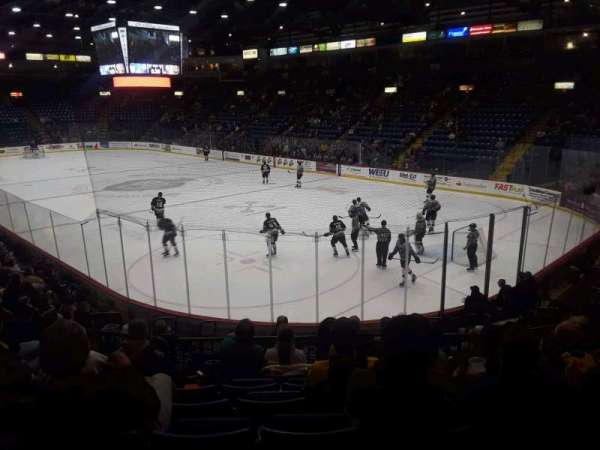 Santander Arena, section: 101, row: P, seat: 8