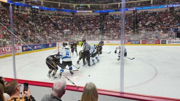 Giant Center, section: 105, row: C, seat: 1