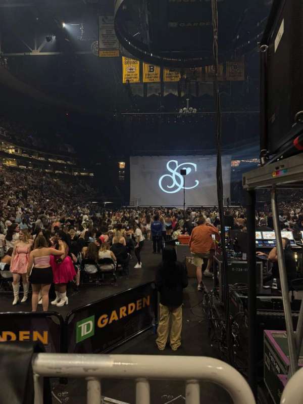 TD Garden, section: 7, row: 1, seat: 5