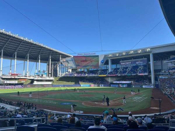 LoanDepot Park, section: 16, row: 3, seat: 3