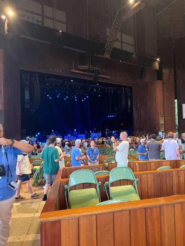 TD Pavilion at the Mann, section: Main 200, row: 1, seat: 1