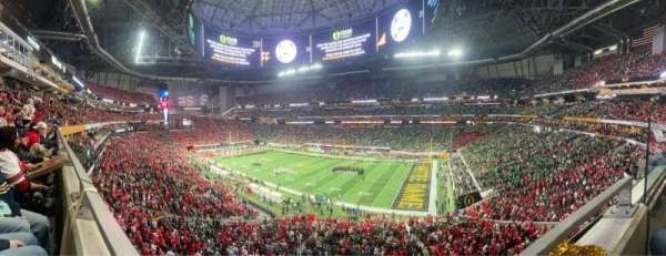 Mercedes-Benz Stadium, section: 232, row: 1, seat: 3