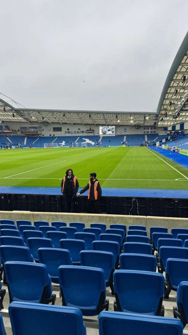 American Express Stadium, section: S1C, row: I, seat: 40