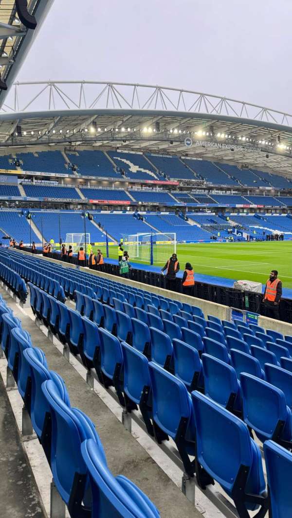 American Express Stadium, section: S1C, row: I, seat: 40