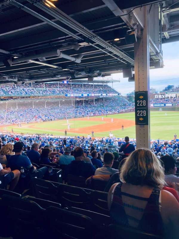 Wrigley Field, section: 229, row: 16, seat: 6