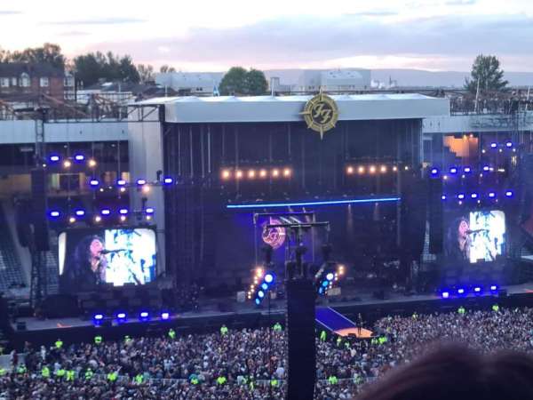 Hampden Park, section: N2, row: W, seat: 23