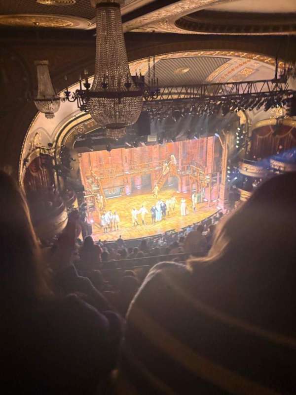 Richard Rodgers Theatre, section: Rear Mezzanine L, row: M, seat: 27