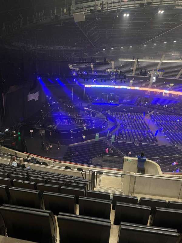 OVO Hydro, section: 222, row: S, seat: 37