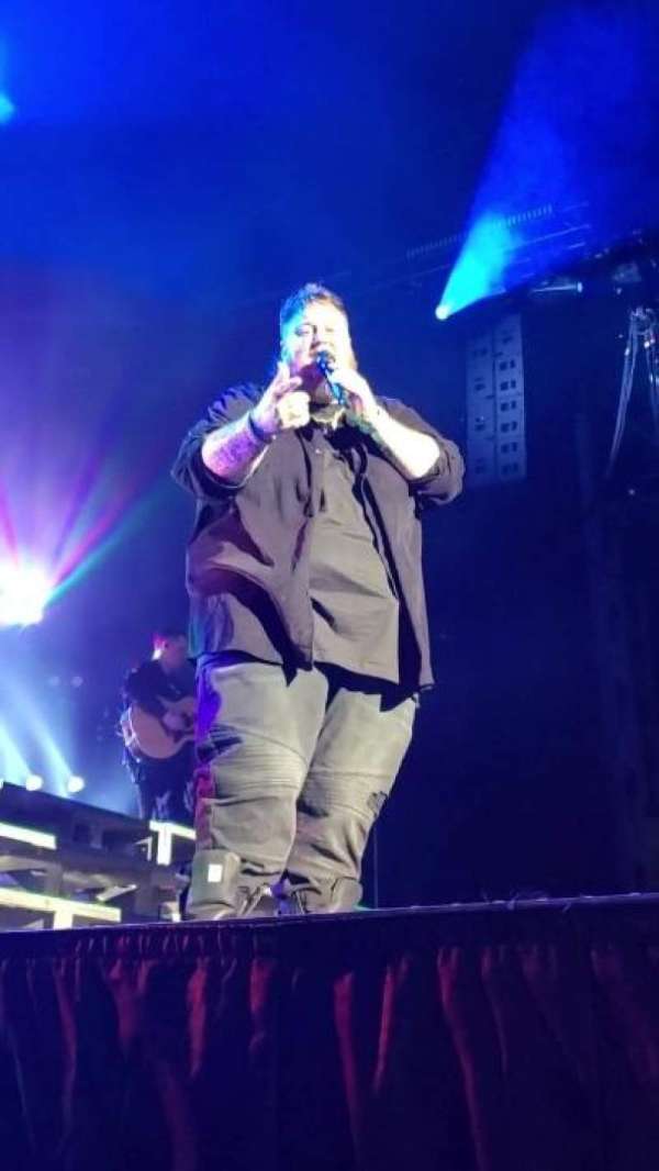 Hollywood Casino Amphitheatre, section: GA, row: First, seat: Pit