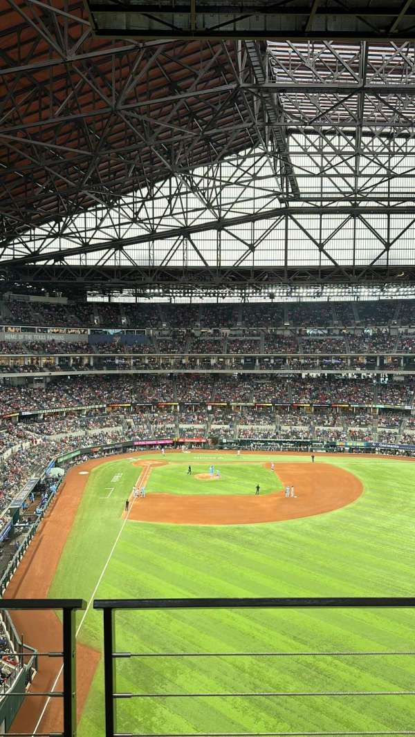 Globe Life Field, section: 233, row: 1, seat: 1
