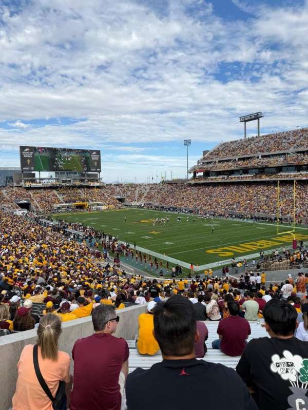 Mountain America Stadium, section: 21, row: 30, seat: 1